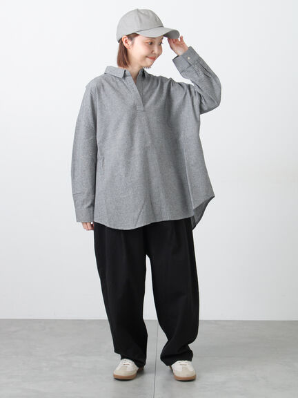 ツータックカーブパンツ（オフホワイト/ブラック/ピンク/カーキ）｜Samansa Mos2（サマンサ モスモス）通販