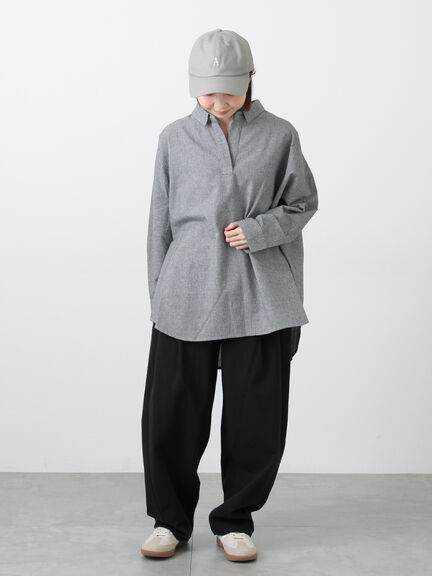 ツータックカーブパンツ（オフホワイト/ブラック/ピンク/カーキ）｜Samansa Mos2（サマンサ モスモス）通販