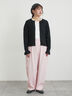 ツータックカーブパンツ（オフホワイト/ブラック/ピンク/カーキ）｜Samansa Mos2（サマンサ モスモス）通販
