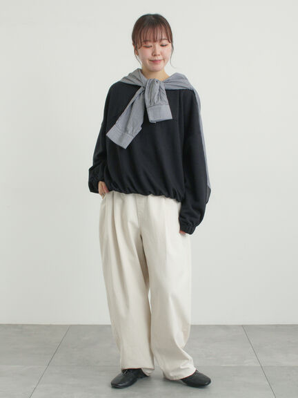 ツータックカーブパンツ（オフホワイト/ブラック/ピンク/カーキ）｜Samansa Mos2（サマンサ モスモス）通販