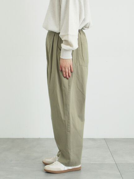 ツータックカーブパンツ（オフホワイト/ブラック/ピンク/カーキ）｜Samansa Mos2（サマンサ モスモス）通販