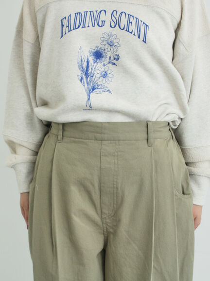 ツータックカーブパンツ（オフホワイト/ブラック/ピンク/カーキ）｜Samansa Mos2（サマンサ モスモス）通販