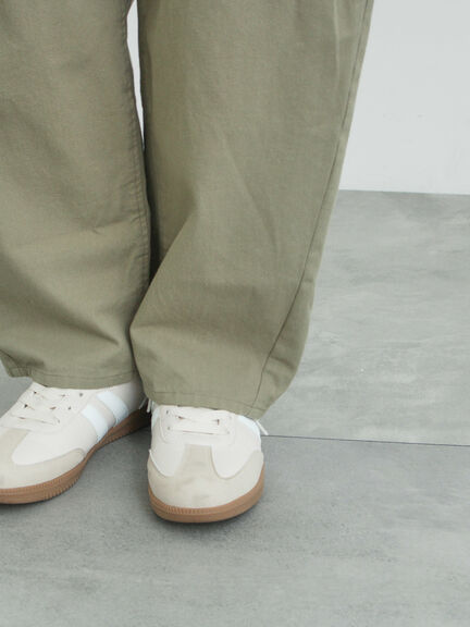 ツータックカーブパンツ（オフホワイト/ブラック/ピンク/カーキ）｜Samansa Mos2（サマンサ モスモス）通販