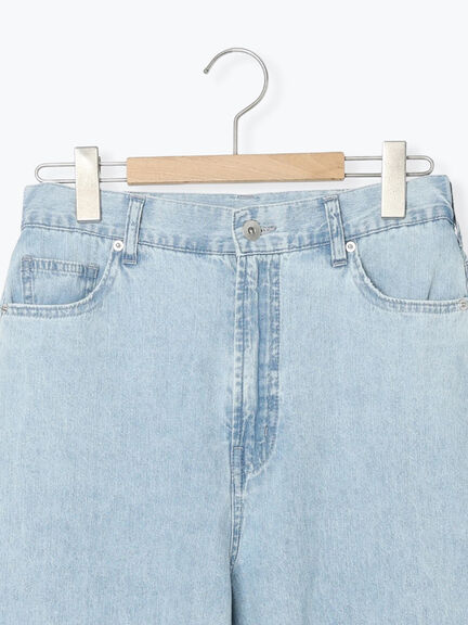 デニムストレートパンツ（チャコールグレー/サックスブルー/ブルー）｜Samansa Mos2（サマンサ モスモス）通販