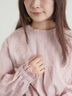 スタンドカラーレースブラウス（オフホワイト/ピンク/キナリ）｜Samansa Mos2（サマンサ モスモス）通販