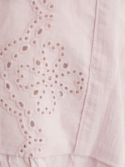 スタンドカラーレースブラウス（オフホワイト/ピンク/キナリ）｜Samansa Mos2（サマンサ モスモス）通販