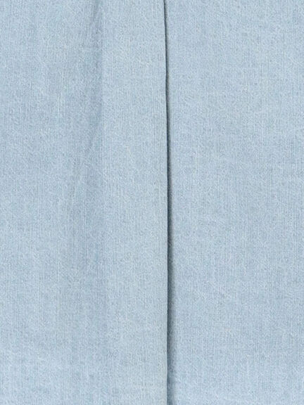 デニムショート丈シャツ（チャコールグレー/サックスブルー/ブルー）｜Samansa Mos2（サマンサ モスモス）通販