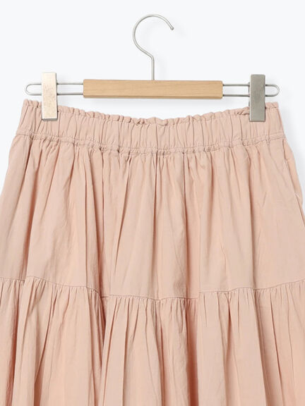 ローズ柄レースギャザースカート（オフホワイト/ブラック/ピンク）｜Samansa Mos2（サマンサ モスモス）通販