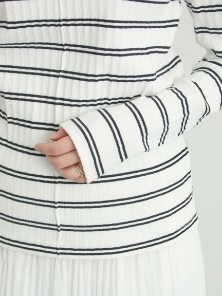 前後2WAY柄アソートカットソー（オフホワイト/ブラック/キナリ）｜Samansa Mos2（サマンサ モスモス）通販