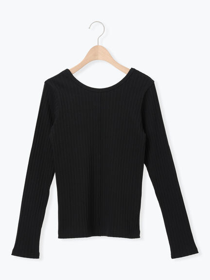 前後2WAY柄アソートカットソー（オフホワイト/ブラック/キナリ）｜Samansa Mos2（サマンサ モスモス）通販