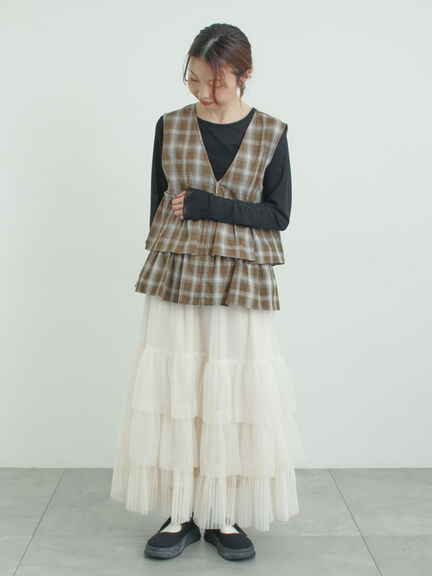 シアーカットソー（オフホワイト/ブラック/ミント）｜Samansa Mos2（サマンサ モスモス）通販