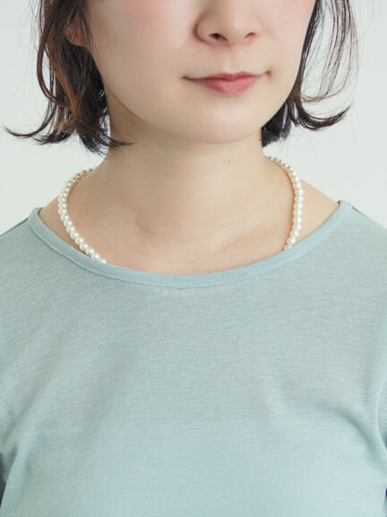 シアーカットソー（オフホワイト/ブラック/ミント）｜Samansa Mos2（サマンサ モスモス）通販