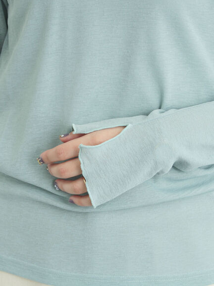 シアーカットソー（オフホワイト/ブラック/ミント）｜Samansa Mos2（サマンサ モスモス）通販