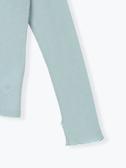 シアーカットソー（オフホワイト/ブラック/ミント）｜Samansa Mos2（サマンサ モスモス）通販