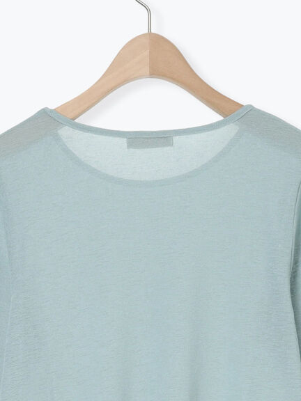 シアーカットソー（オフホワイト/ブラック/ミント）｜Samansa Mos2（サマンサ モスモス）通販