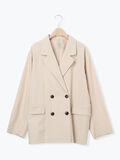 ダブルテーラードジャケット（ライトベージュ）｜Samansa Mos2（サマンサ モスモス）通販