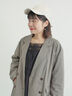 ダブルテーラードジャケット（グレー/ライトベージュ/ベージュ）｜Samansa Mos2（サマンサ モスモス）通販