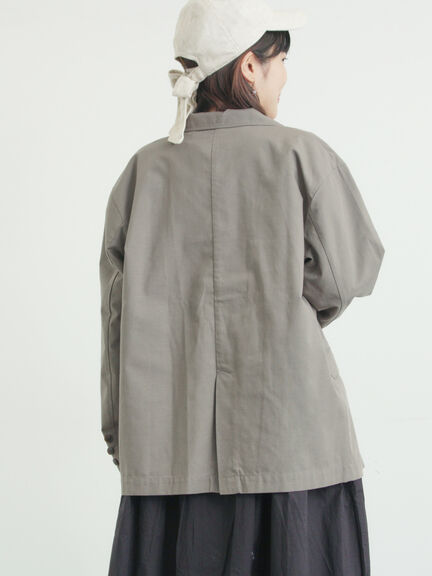 ダブルテーラードジャケット（グレー/ライトベージュ/ベージュ）｜Samansa Mos2（サマンサ モスモス）通販
