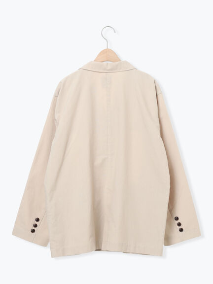 ダブルテーラードジャケット（グレー/ライトベージュ/ベージュ）｜Samansa Mos2（サマンサ モスモス）通販