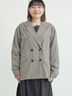 ダブルテーラードジャケット（グレー/ライトベージュ/ベージュ）｜Samansa Mos2（サマンサ モスモス）通販