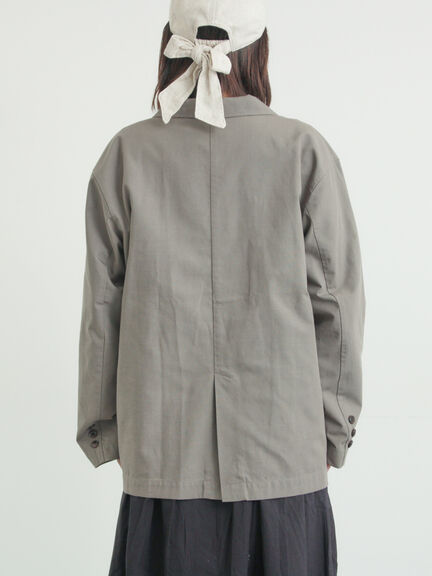 ダブルテーラードジャケット（グレー/ライトベージュ/ベージュ）｜Samansa Mos2（サマンサ モスモス）通販