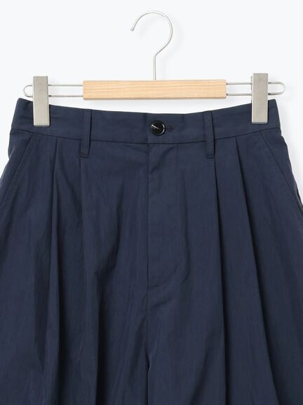 綿ナイロンワイドパンツ（ベージュ/カーキ/ネイビー）｜Samansa Mos2（サマンサ モスモス）通販