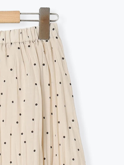 柄アソートワッシャーティアードスカート（オフホワイト/ブラック/ベージュ）｜Samansa Mos2（サマンサ モスモス）通販