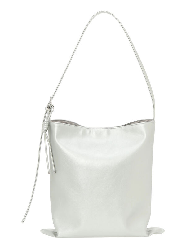 ビッグショルダーバッグ（シルバー）｜Samansa Mos2（サマンサ モスモス）通販