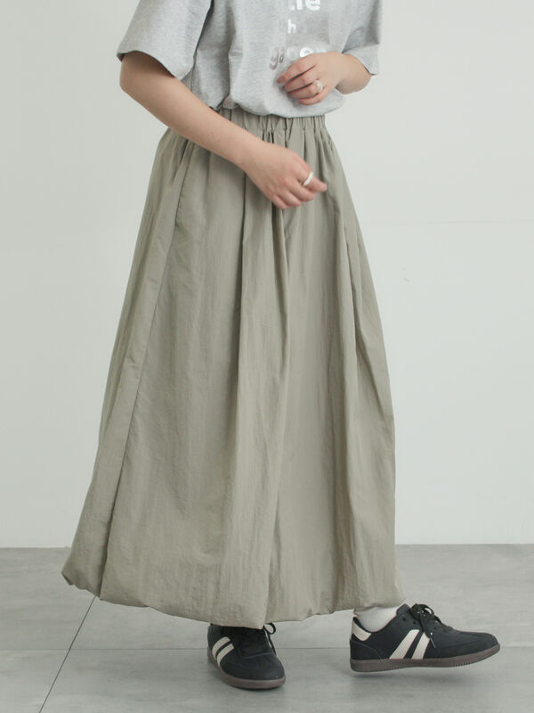 バルーンスカート（カーキ）｜Samansa Mos2（サマンサ モスモス）通販