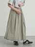 バルーンスカート（カーキ）｜Samansa Mos2（サマンサ モスモス）通販