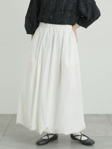 バルーンスカート（オフホワイト/ブラック/カーキ）｜Samansa Mos2（サマンサ モスモス）通販