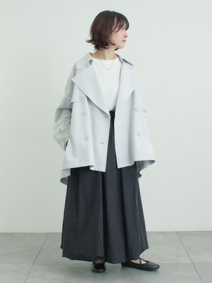 バルーンスカート（オフホワイト/ブラック/カーキ）｜Samansa Mos2（サマンサ モスモス）通販