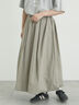バルーンスカート（オフホワイト/ブラック/カーキ）｜Samansa Mos2（サマンサ モスモス）通販