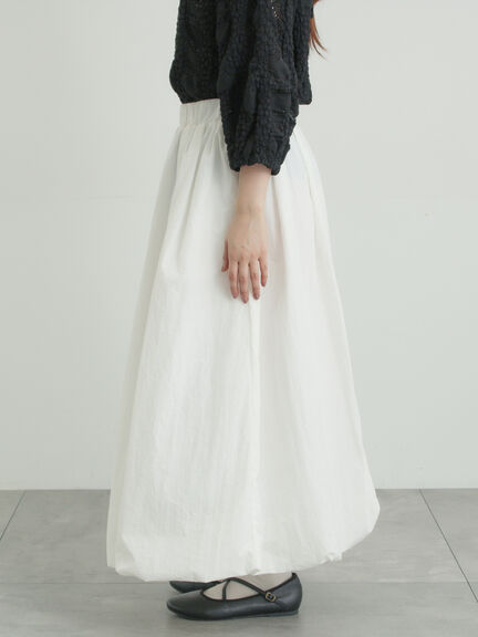 バルーンスカート（オフホワイト/ブラック/カーキ）｜Samansa Mos2（サマンサ モスモス）通販