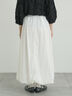 バルーンスカート（オフホワイト/ブラック/カーキ）｜Samansa Mos2（サマンサ モスモス）通販