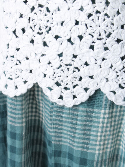 前後2WAYクロシェベスト（オフホワイト/ブラック/キナリ）｜Samansa Mos2（サマンサ モスモス）通販