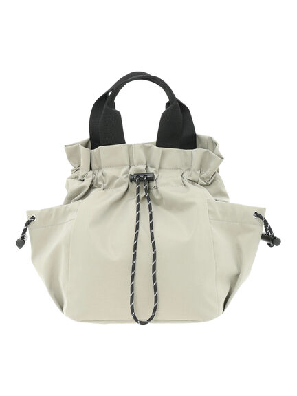 【MOOMIN×SamansaMos2】インナー総柄巾着バッグ（ブラック/ベージュ/カーキ）｜Samansa Mos2（サマンサ モスモス）通販