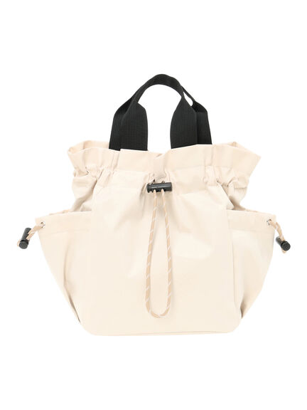 【MOOMIN×SamansaMos2】インナー総柄巾着バッグ（ブラック/ベージュ/カーキ）｜Samansa Mos2（サマンサ モスモス）通販