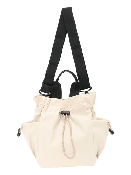 【MOOMIN×SamansaMos2】インナー総柄巾着バッグ（ブラック/ベージュ/カーキ）｜Samansa Mos2（サマンサ モスモス）通販