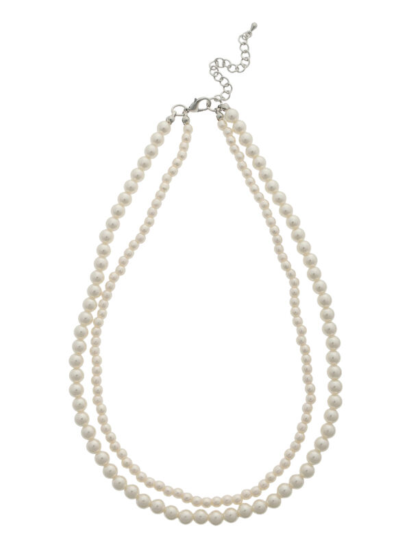 2連パールネックレス（オフホワイト）｜Samansa Mos2（サマンサ モスモス）通販