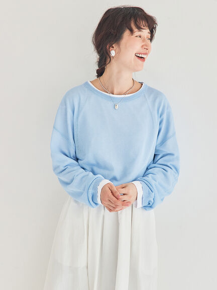 インナーセットプルオーバーニット（ブラック/ベージュ/ブラウン/サックスブルー）｜Samansa Mos2（サマンサ モスモス）通販