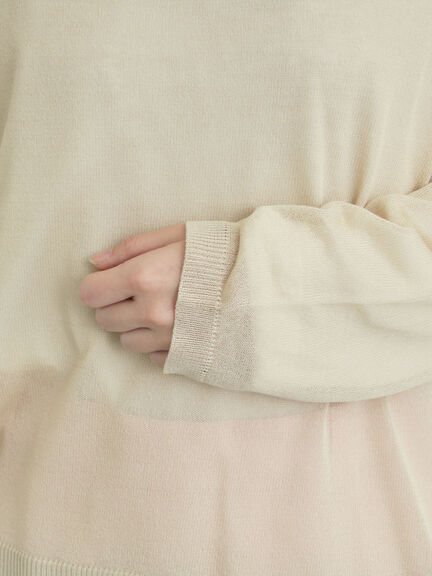 インナーセットプルオーバーニット（ブラック/ベージュ/ブラウン/サックスブルー）｜Samansa Mos2（サマンサ モスモス）通販