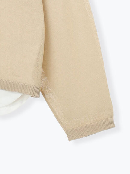 インナーセットプルオーバーニット（ブラック/ベージュ/ブラウン/サックスブルー）｜Samansa Mos2（サマンサ モスモス）通販