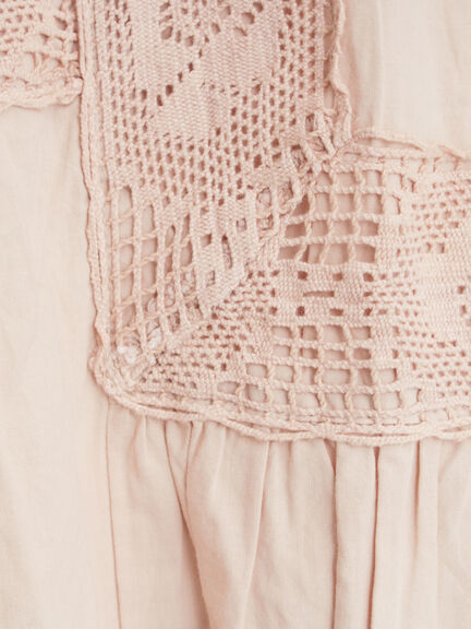 ローズ柄レーススクエアネックワンピース（オフホワイト/ブラック/ピンク/レッド）｜Samansa Mos2（サマンサ モスモス）通販