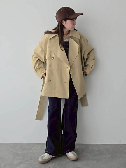 フレアライントレンチコート（ベージュ/ネイビー/Ｓグレー）｜Samansa Mos2（サマンサ モスモス）通販