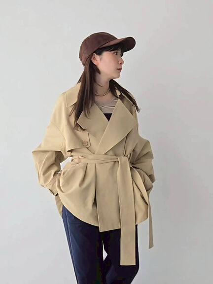 フレアライントレンチコート（ベージュ/ネイビー/Ｓグレー）｜Samansa Mos2（サマンサ モスモス）通販