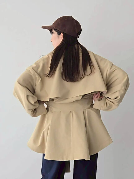 フレアライントレンチコート（ベージュ/ネイビー/Ｓグレー）｜Samansa Mos2（サマンサ モスモス）通販