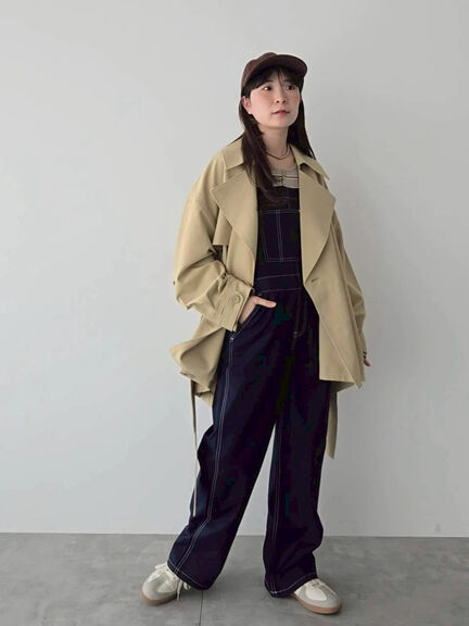 フレアライントレンチコート（ベージュ/ネイビー/Ｓグレー）｜Samansa Mos2（サマンサ モスモス）通販