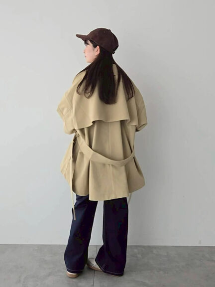 フレアライントレンチコート（ベージュ/ネイビー/Ｓグレー）｜Samansa Mos2（サマンサ モスモス）通販