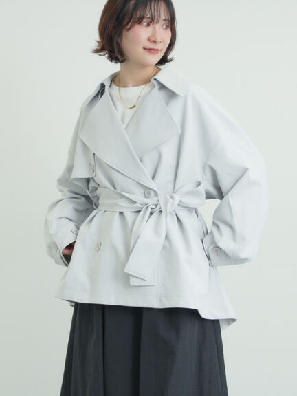 フレアライントレンチコート（ベージュ/ネイビー/Ｓグレー）｜Samansa Mos2（サマンサ モスモス）通販